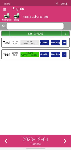Android application Havatech DCS screenshort