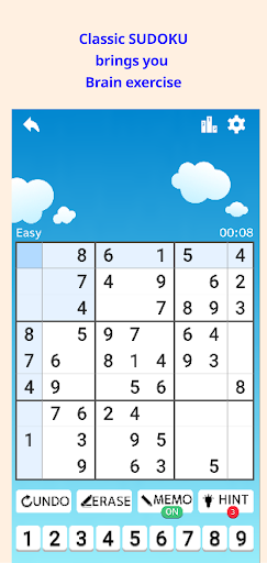 Android application Sudoku - Classic Number Puzzle screenshort