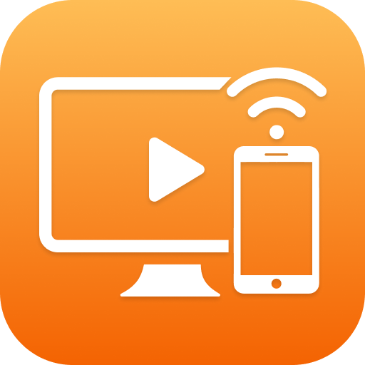 Cast to TV - Screen mirroring logo