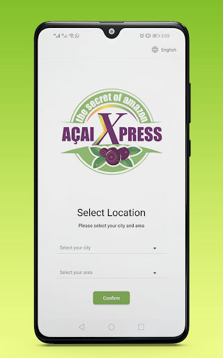 AcaiXpress Screen 2