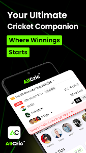 AllCric – Cricket Score App Unknown
