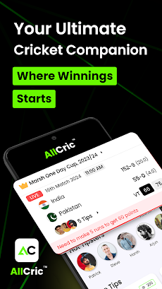 AllCric – Cricket Score Appのおすすめ画像1