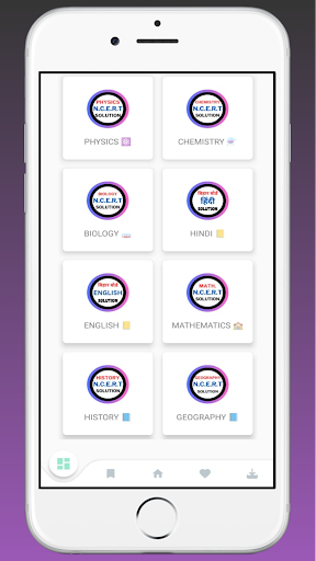 Android application 12Th Books Solutions screenshort