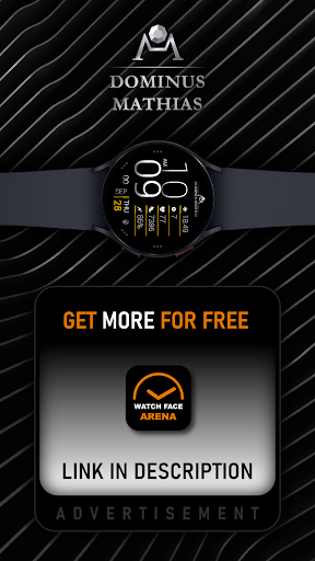 DM | 041 Digital Watch Face Screen 2