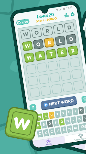Android application WORDAHOLIC - Word Puzzle screenshort