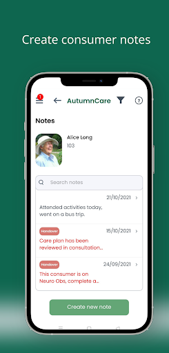 AutumnCare Screen 3