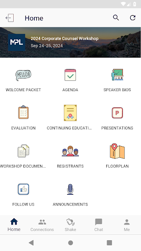 Screenshot of MPL Association Events