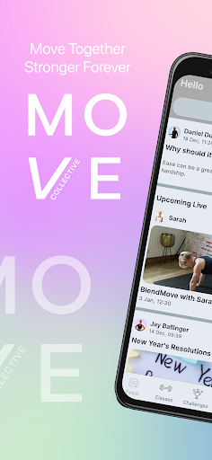 Android application Move Collective screenshort