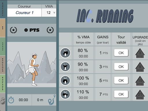 Android application Inc. Running screenshort