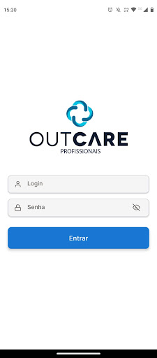 Android application Outcare Prestadores screenshort