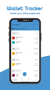 Wallet Tracker : Track Expense