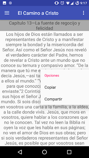 El Camino a Cristo Screen 3