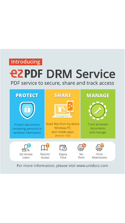 ezPDF DRM Reader (for viewing - 1.0.9 - (Android)