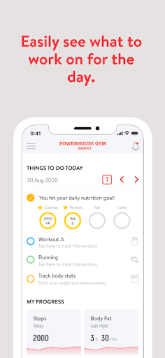 Android application Powerhouse Gym Nanuet screenshort