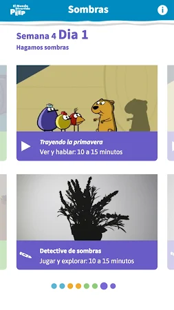 Game screenshot PEEP Ciencias: Sombras mod apk