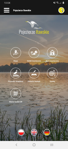 Android application Pojezierze Iławskie screenshort