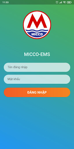 Android application MICCO EMS screenshort