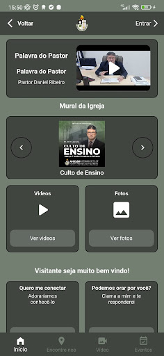 Android application AD Belém Ribeirão Preto SP screenshort