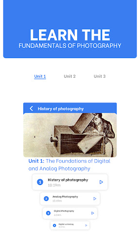 Android application Focus Photography fundamentals screenshort