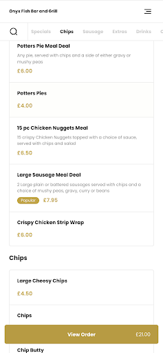 Onyx Fish Bar and Grill Screen 3