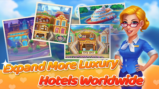 Hotel Marina - Grand Hotel Tycoon, Cooking Games 1.0.28 APK screenshots 3
