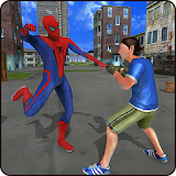 Super Hero VS Gangster City Battle icon