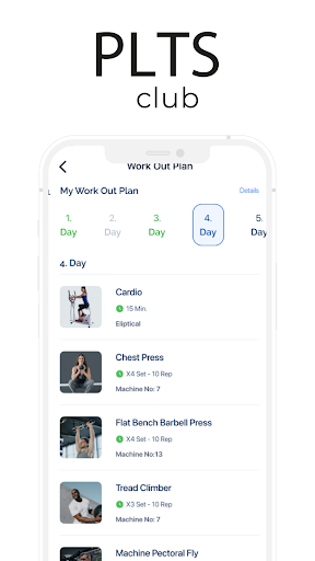 Android application PLTS CLUB screenshort
