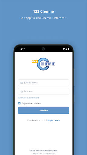 Android application Das Digitale Chemieregal screenshort