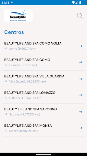 Android application Beauty Life screenshort