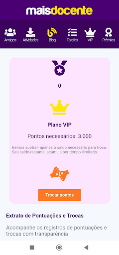 Mais Docente Screen 2
