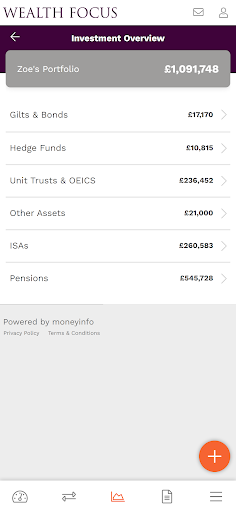 Wealth Focus Screen 3