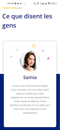 Android application Batilof screenshort