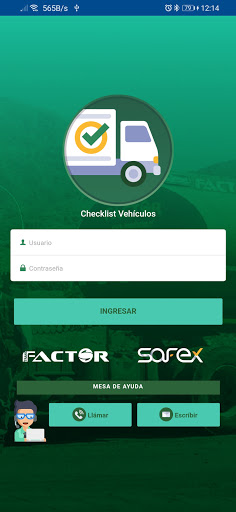 Android application Flota Transfactor screenshort