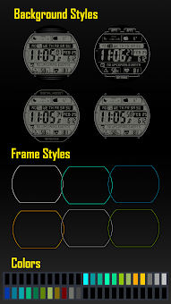 Digital Watch face MB397 screenshot 31