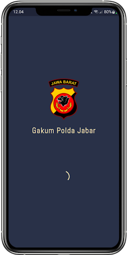 Android application Gakum Polda Jabar screenshort