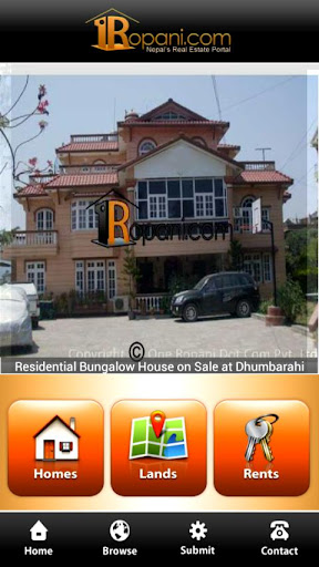 Android application 1Ropani.com screenshort