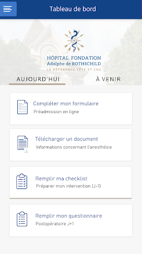 MonHospi Screen 2