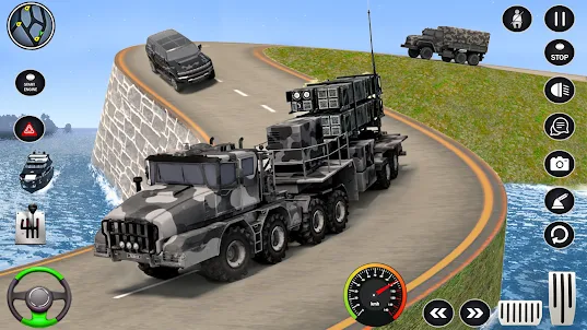 Army Transport Truck Games