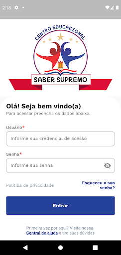 Android application Saber Supremo Virtual screenshort