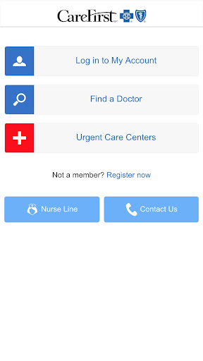 Android application CareFirst screenshort
