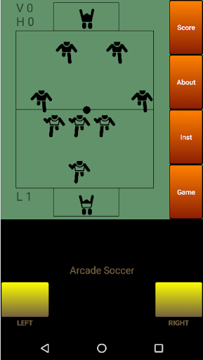 Android application Arcade Soccer screenshort