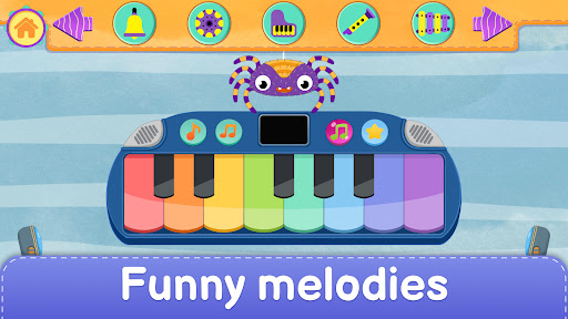 Android application Piano for children 2－6 years screenshort