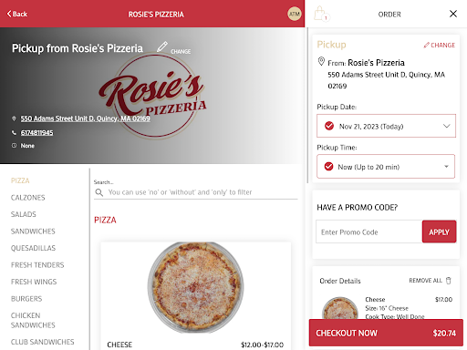 Rosies Pizzeria