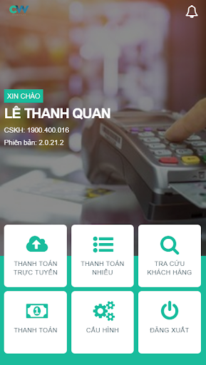 Android application CAPNUOC.THANHTOAN Pro screenshort