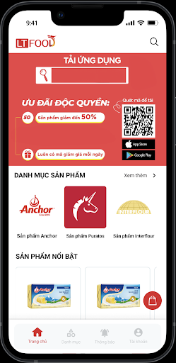LTFood Screen 3