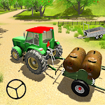 Cover Image of Скачать Farming Tractor Driving Simulation Game 2021 1.0 APK