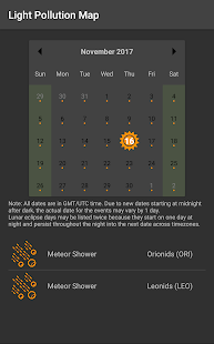 Light Pollution Map - Dark Sky Tangkapan layar