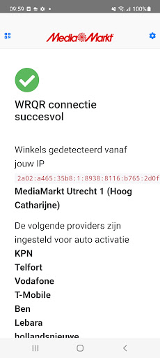 Android application WRQR Assistance Tool screenshort