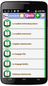 Screenshot 3 Cours de Bases de Donnees android