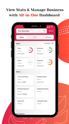 Busyness App Screen 2